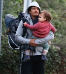 Orlando Bloom & Flynn Out For A Stroll