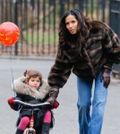 Padma Lakshmi Takes Her Daughter Krishna Out To Ride Her Tricycle