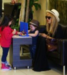 Rachel Zoe Spends The Day Out And About With Her Family