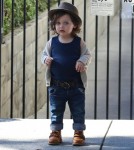 Rachel Zoe Spends The Day Out And About With Her Family