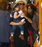 Rachel Zoe Spends The Day Out And About With Her Family