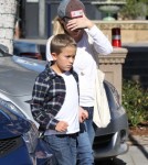 Reese Witherspoon Grabs Food With Her Son