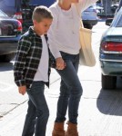 Reese Witherspoon Grabs Food With Her Son