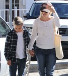 Reese Witherspoon Grabs Food With Her Son