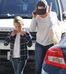 Reese Witherspoon Grabs Food With Her Son