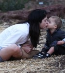Exclusive... Selma Blair Frolics With Her Son Arthur At The Park