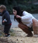 Exclusive... Selma Blair Frolics With Her Son Arthur At The Park