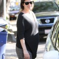 Pregnant Shiri Appleby Leaving The Urth Caffe