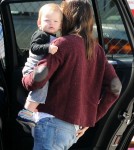 Jennifer Garner And Son Samuel Spend The Day Together In Brentwood
