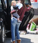 Jennifer Garner And Son Samuel Spend The Day Together In Brentwood