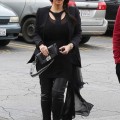 Semi-Exclusive... Kim & Rob Kardashian Visit Their Mom's Office
