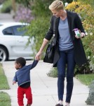 Semi-Exclusive... Charlize Theron Takes Jackson To A Playdate
