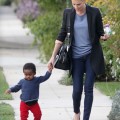 Semi-Exclusive... Charlize Theron Takes Jackson To A Playdate