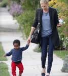 Semi-Exclusive... Charlize Theron Takes Jackson To A Playdate