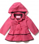 London Fog Kids_Pink Bow Trench