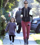 Alessandra Ambrosio & Anja Bond Over Breakfast