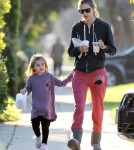 Alessandra Ambrosio & Anja Bond Over Breakfast