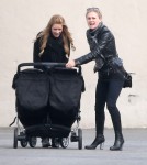 Exclusive... Anna Paquin Takes Her Twins Costume Shopping