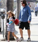 Semi-Exclusive... Christian Bale And His Family Dine At Kutsuya