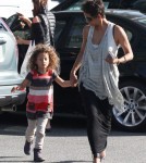 Halle Berry Shops For Groceries With Nahla