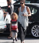 Halle Berry Shops For Groceries With Nahla