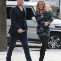 Hilary Duff & Family Visit The LACMA