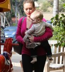 Hilary Duff Out And About With Luca