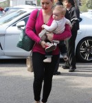 Hilary Duff Out And About With Luca