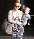Hilary Duff Takes Luca To Babies First Class