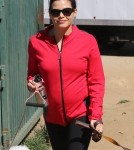Pregnant Jenna Dewan Takes Her Dogs To Runyon Canyon