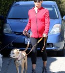 Pregnant Jenna Dewan Takes Her Dogs To Runyon Canyon