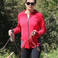 Pregnant Jenna Dewan Takes Her Dogs To Runyon Canyon