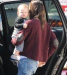 Jennifer Garner And Son Samuel Spend The Day Together In Brentwood