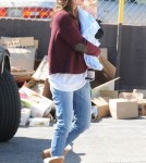 Jennifer Garner And Son Samuel Spend The Day Together In Brentwood