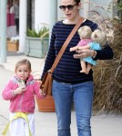 Jennifer Garner Takes Seraphina to Karate