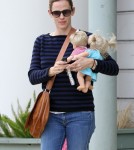 Jennifer Garner Takes Seraphina to Karate