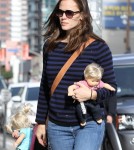 Jennifer Garner Takes Seraphina to Karate