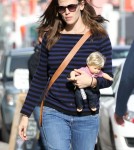 Jennifer Garner Takes Seraphina to Karate