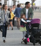 Jessica Alba Enjoys A Day With Her Family in Santa Monica