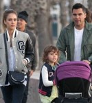 Jessica Alba Enjoys A Day With Her Family in Santa Monica