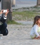 Jessica Alba Enjoys A Day With Her Family in Santa Monica