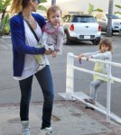 Jessica Alba Enjoys A Day With Her Family in Santa Monica