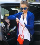 Jessica Alba Enjoys A Day With Her Family in Santa Monica