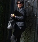 Semi-Exclusive... Pregnant Kim Kardashian Leaving Her Home