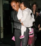 Mel B Takes Her Daughters Out To Dinner At Mr. Chow