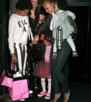 Mel B Takes Her Daughters Out To Dinner At Mr. Chow