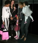 Mel B Takes Her Daughters Out To Dinner At Mr. Chow