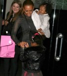 Mel B Takes Her Daughters Out To Dinner At Mr. Chow