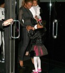Mel B Takes Her Daughters Out To Dinner At Mr. Chow
