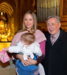 Mira Sorvino And Family Tour The St. Stephen's Cathedral In Vienna